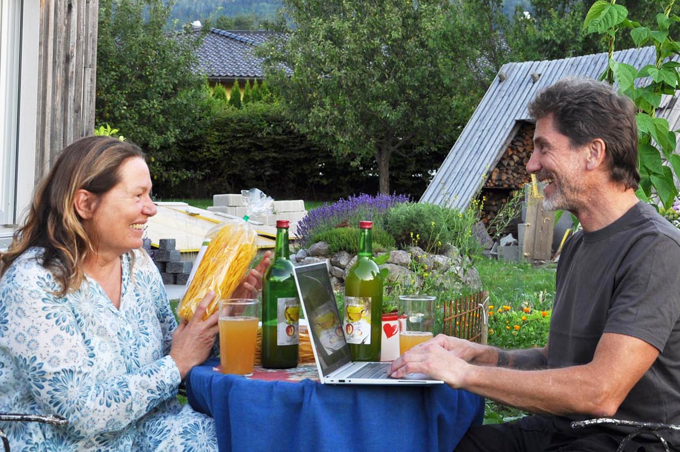 Die Gründer der CC Gaumenfest FlexCo, Claudia Hölbling und DI Christian Lackner Claudia Hölbling und DI Christian Lackner