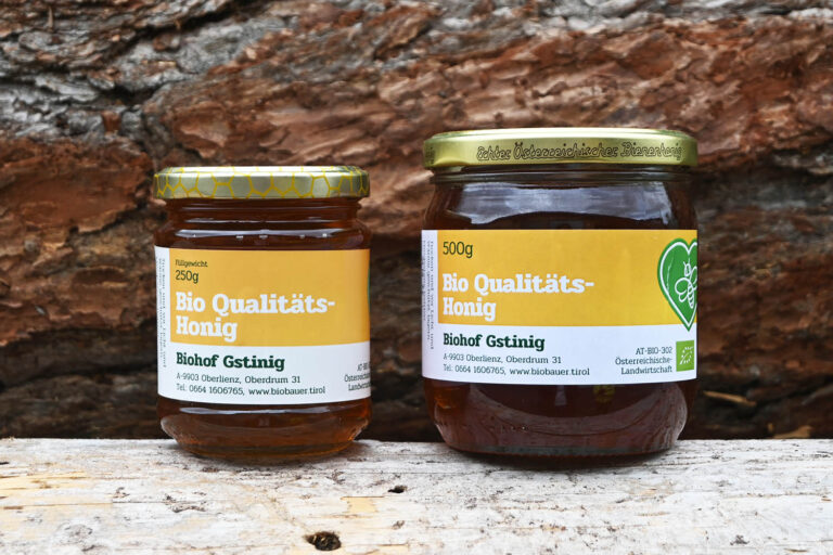 Bio Qualitätshonig vom Biohof Gsting in Oberlienz