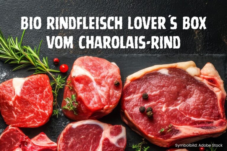 Bio Rindfleisch Lovers Box vom Charolais Rind