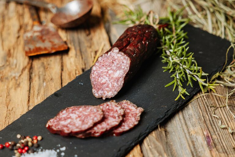 Schafsalami von der Schafzucht Zwischenberger